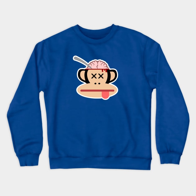 Chilled Monkey Brains Crewneck Sweatshirt by ElectricGecko